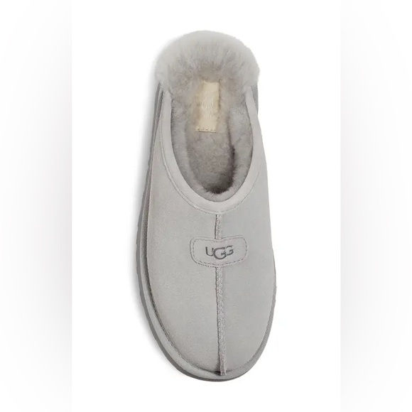 UGG Shoes - UGG Discoquette Genuine Shearling Slide Slipper Light Grey Women’s